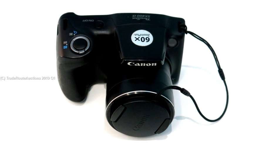 Canon Powershot SX400 IS 16MP Point and Shoot Camera (Black) with 30x Optical Zoom
