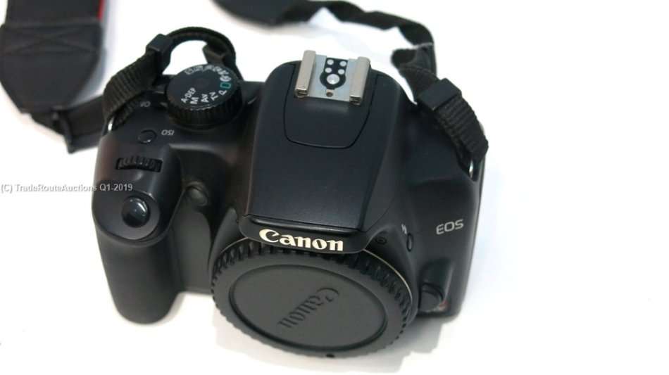 Canon EOS Rebel XS 10.1-Megapixel Digital SLR Camera - Black (Body Only)