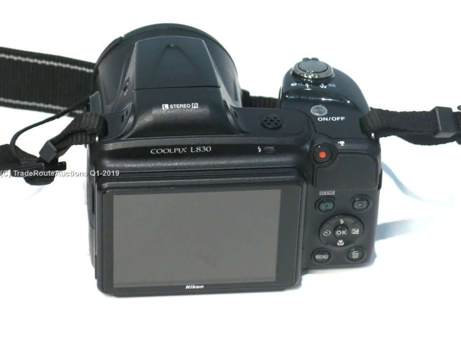 Nikon COOLPIX L830 16 MP CMOS Digital Camera with 34x Zoom NIKKOR Lens and Full 1080p HD Video
