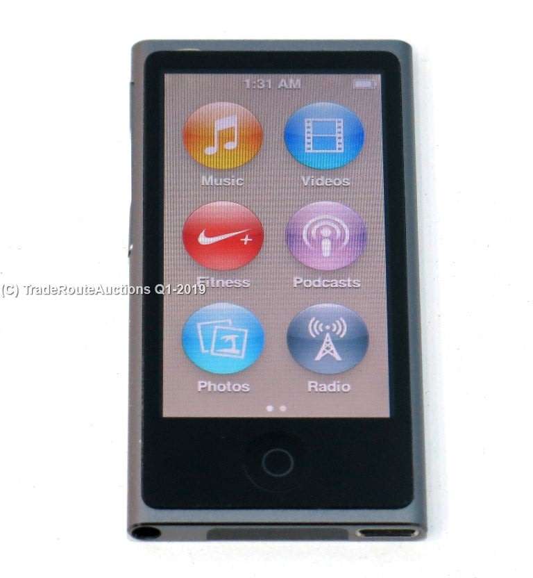 APPLE 16GB IPOD NANO - SPACE GREY (7TH GENERATION) | ME971QB | A1446