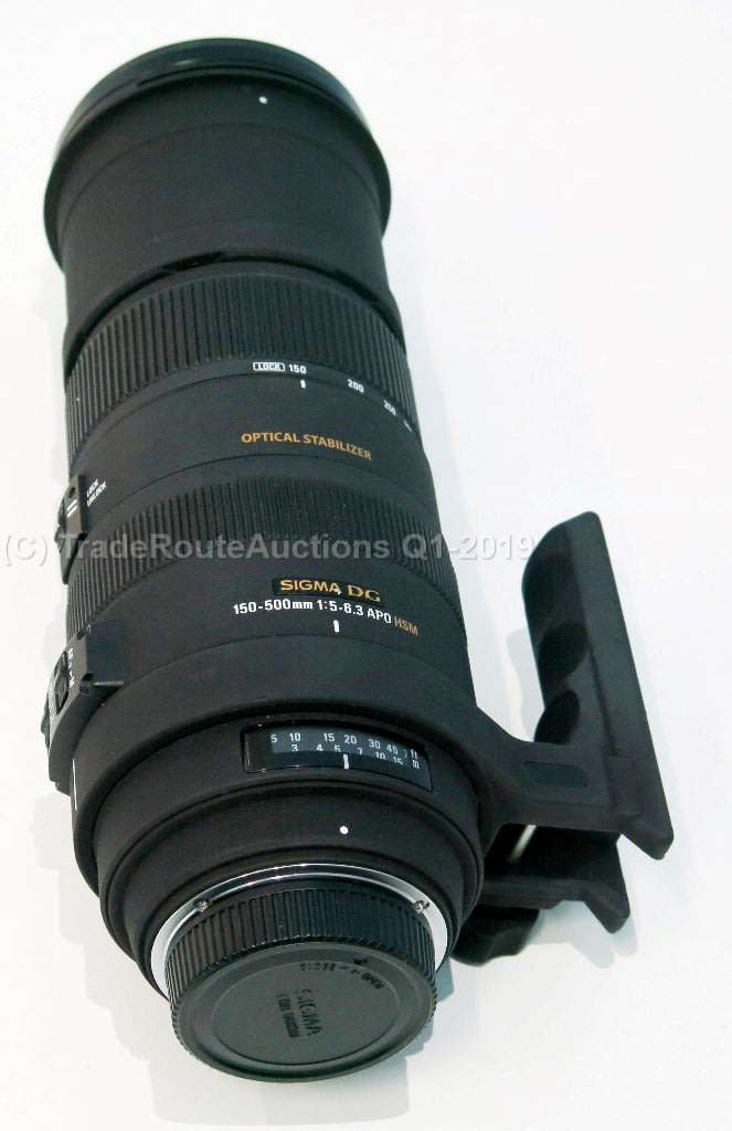 SIGMA 150-500mm F5-6.3 APO DG OS (OPTICAL STABILIZER) ZOOM Lens for NIKON DSLR Cameras