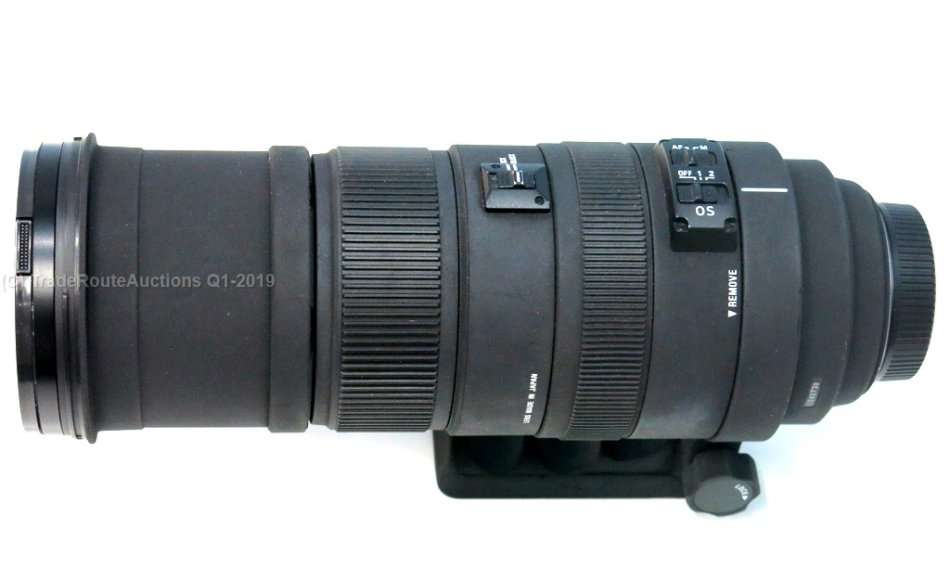SIGMA 150-500mm F5-6.3 APO DG OS (OPTICAL STABILIZER) ZOOM Lens for NIKON DSLR Cameras