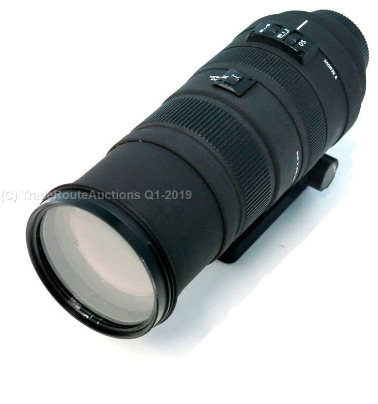 SIGMA 150-500mm F5-6.3 APO DG OS (OPTICAL STABILIZER) ZOOM Lens for NIKON DSLR Cameras