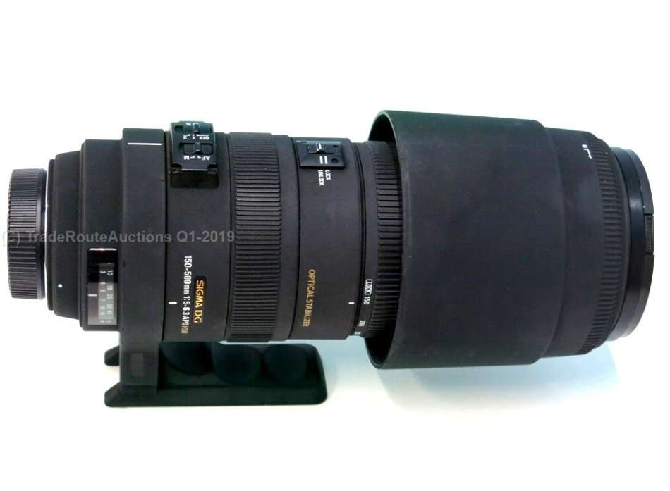 SIGMA 150-500mm F5-6.3 APO DG OS (OPTICAL STABILIZER) ZOOM Lens for NIKON DSLR Cameras