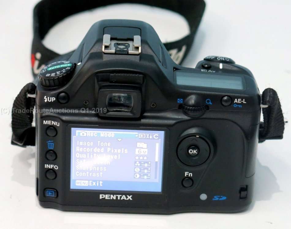 Pentax *ist DL DSLR Camera with 18-55 Lens Kit