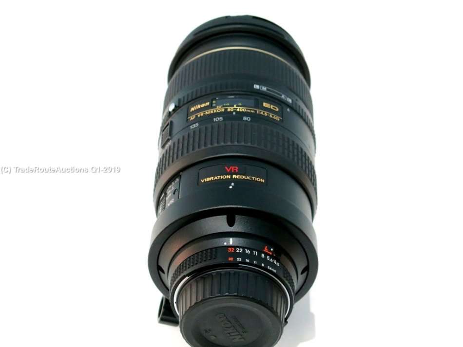 Nikon 80-400mm f4.5-5.6D ED AF VR Zoom Lens for Nikon Digital SLR Cameras
