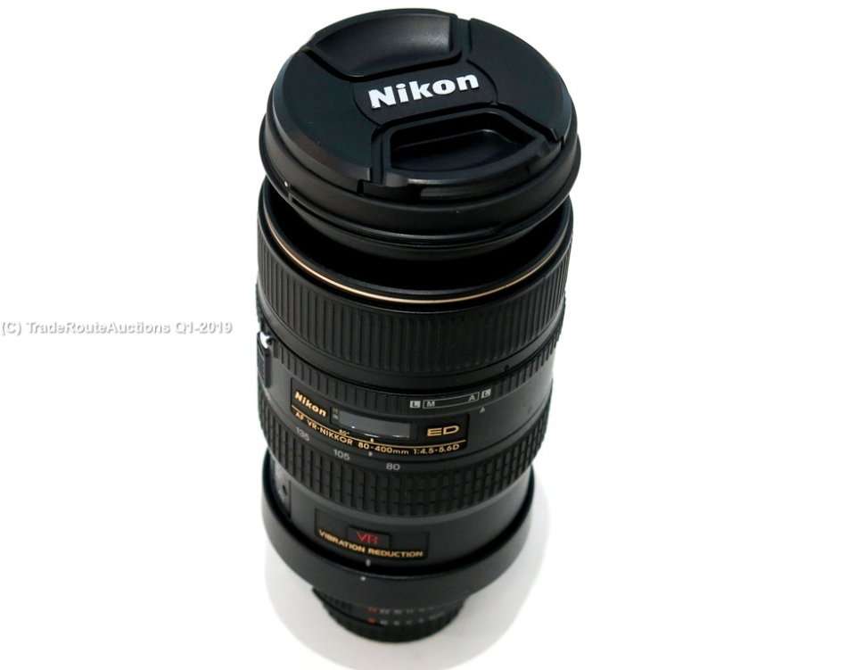 Nikon 80-400mm f4.5-5.6D ED AF VR Zoom Lens for Nikon Digital SLR Cameras