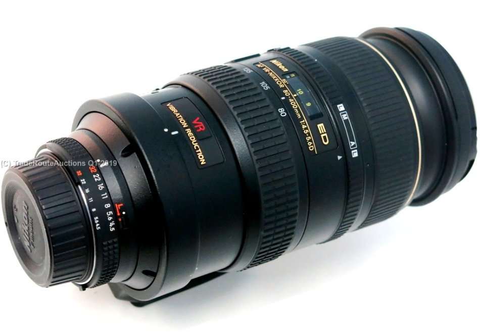 Nikon 80-400mm f4.5-5.6D ED AF VR Zoom Lens for Nikon Digital SLR Cameras