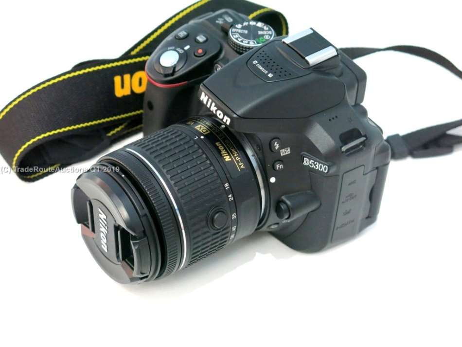 NIKON D5300 DSLR CAMERA BODY [ WiFi & GPS] - [ 24.2 MP ] - WITH 18-55 [ VR II ] Lens Kit