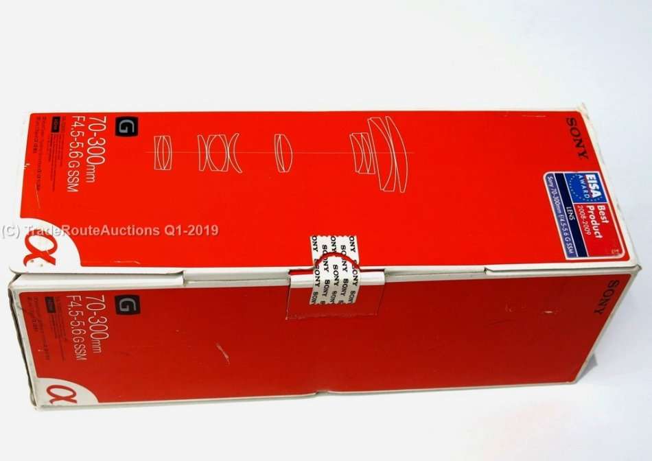 Boxed - Sony Alpha G-Series SAL70300G 70-300mm f/4.5-5.6 SSM G Lens