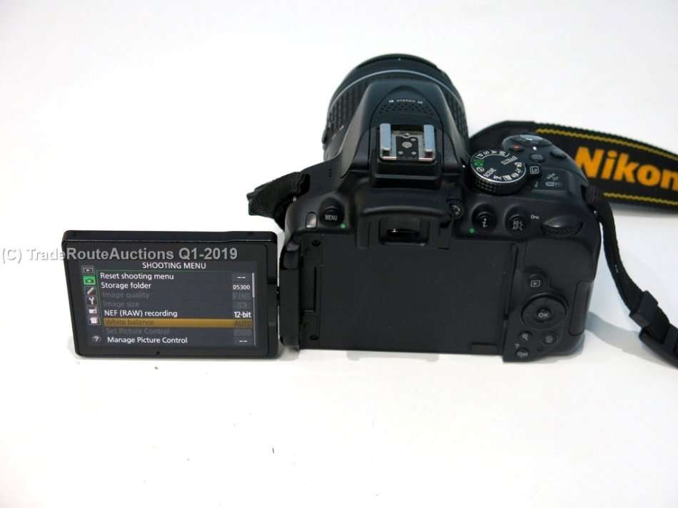 NIKON D5300 DSLR CAMERA BODY [ WiFi & GPS] - [ 24.2 MP ] - [VR2 ] WITH 18-55 Lens Kit