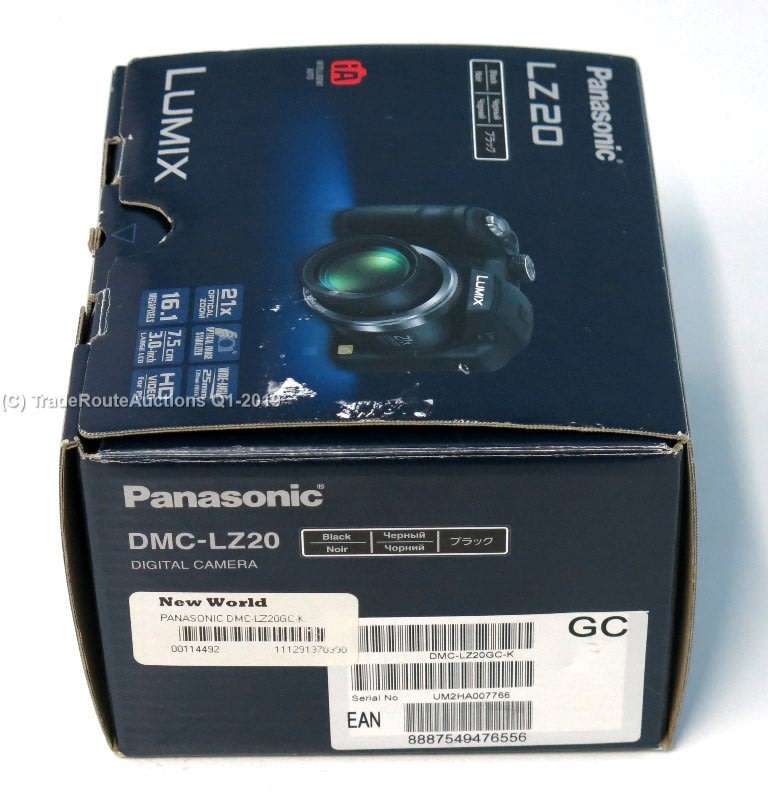 Panasonic Lumix LZ20 Bridge Camera - 16.1mp - 21x Optical Zoom