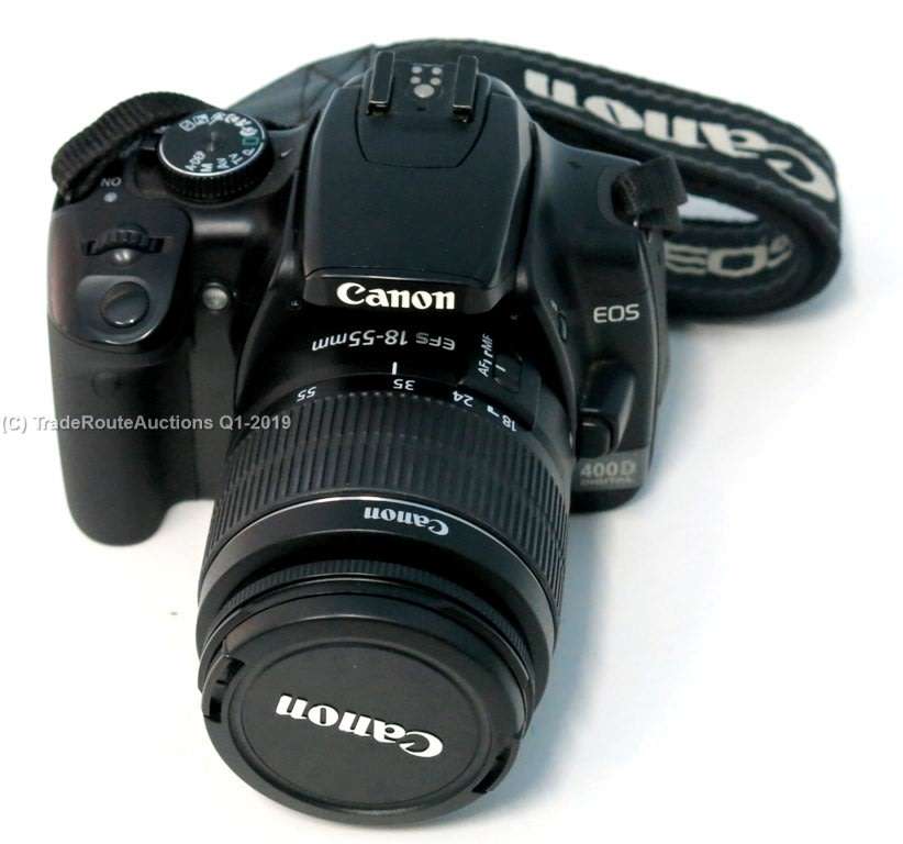 Canon EOS 400D DigitalSLR camera 10.1 Megapixels + Canon EFS 18-55mm Lens