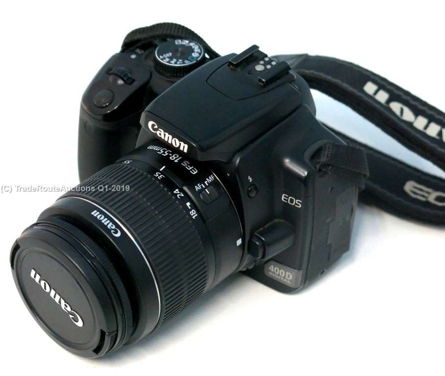 Canon EOS 400D DigitalSLR camera 10.1 Megapixels + Canon EFS 18-55mm Lens