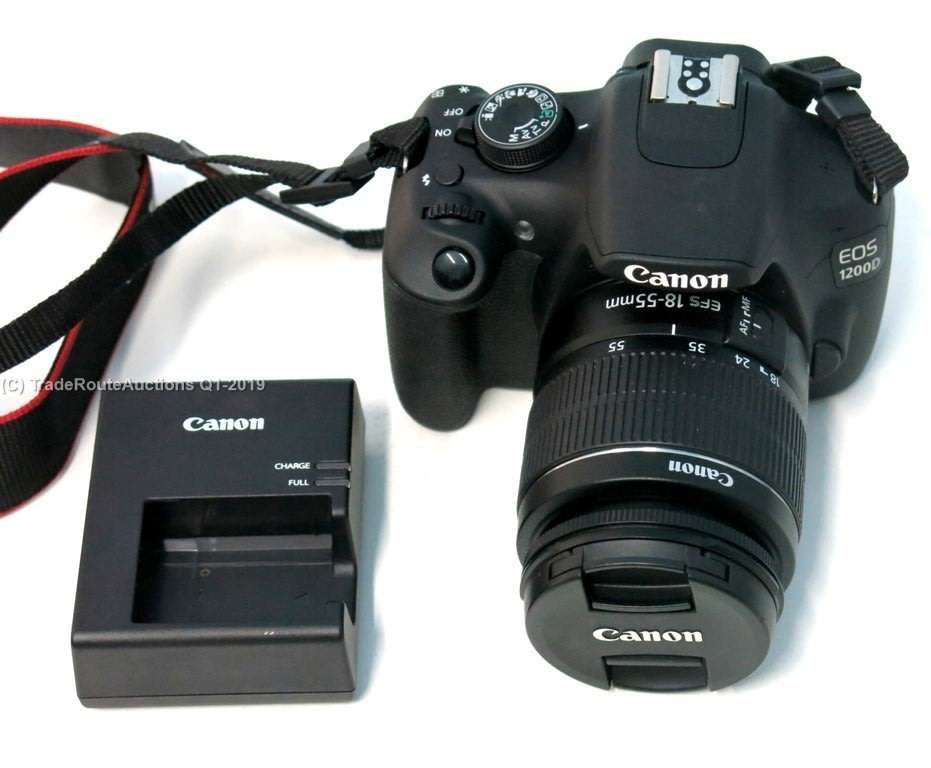 Canon EOS 1200D DSLR Camera BODY 18.1 MP HDMI with Canon 18-55mm LENS Professional KIT
