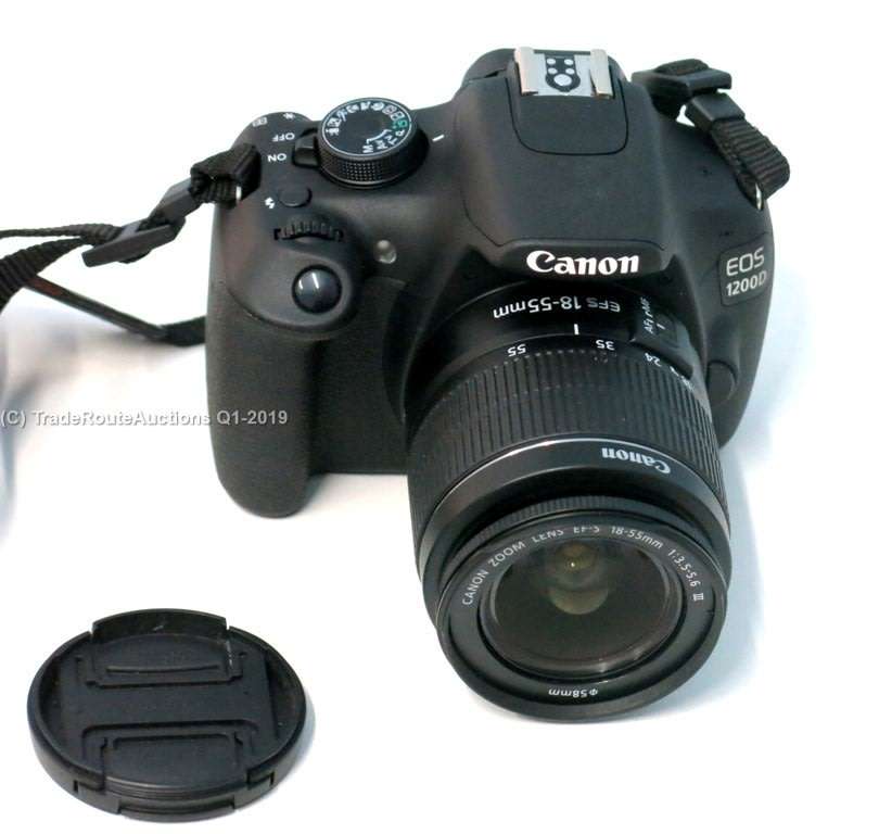 Canon EOS 1200D DSLR Camera BODY 18.1 MP HDMI with Canon 18-55mm LENS Professional KIT