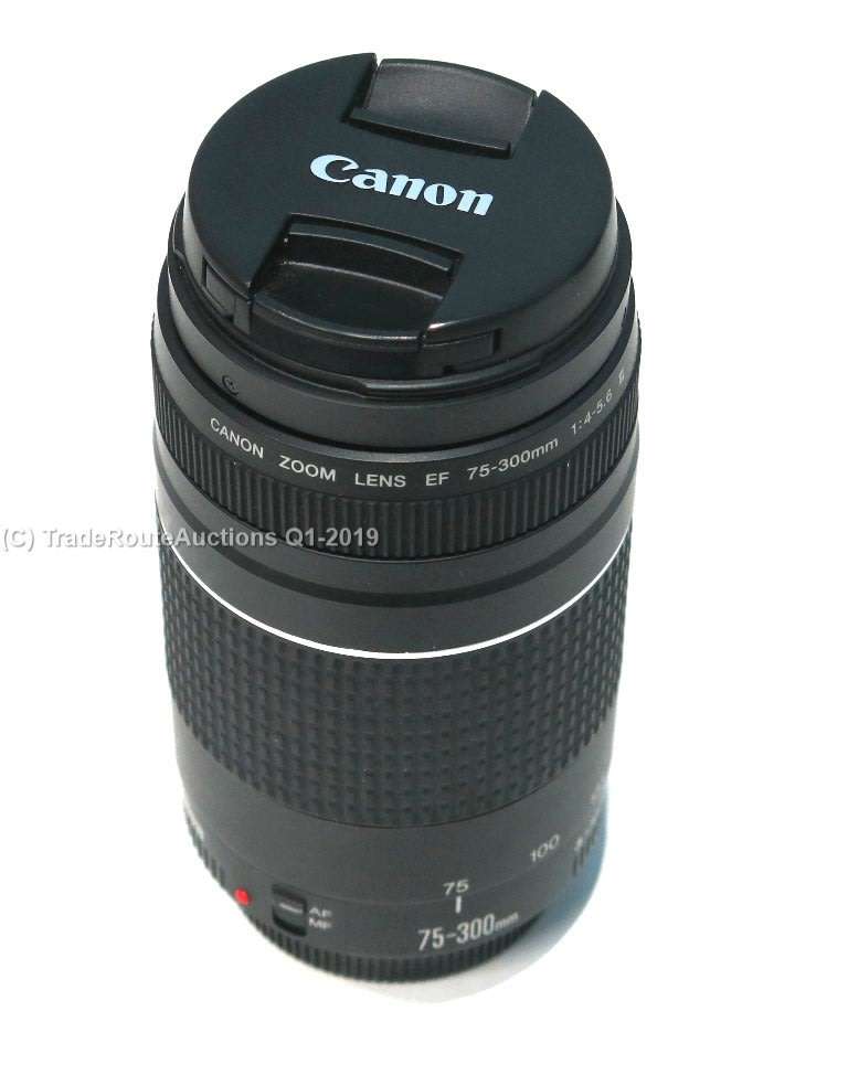 BOXED - CANON EF 75-300MM 4-5.6 MARK III TELEPHOTO ZOOM LENS for 600D, 650D, 700D, 750D 1200D 1300D