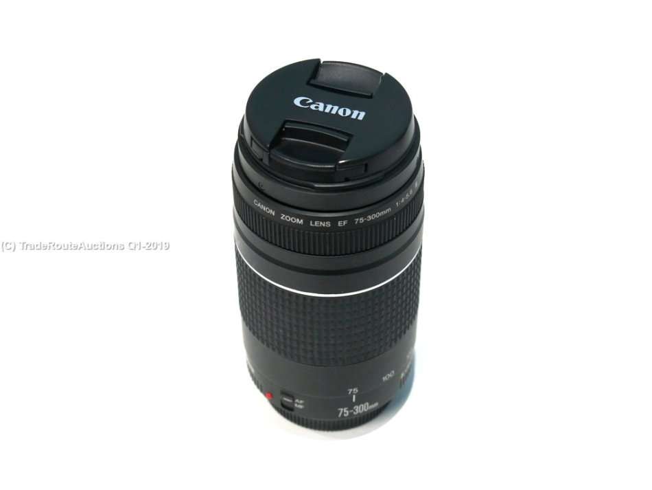 BOXED - CANON EF 75-300MM 4-5.6 MARK III TELEPHOTO ZOOM LENS for 600D, 650D, 700D, 750D 1200D 1300D
