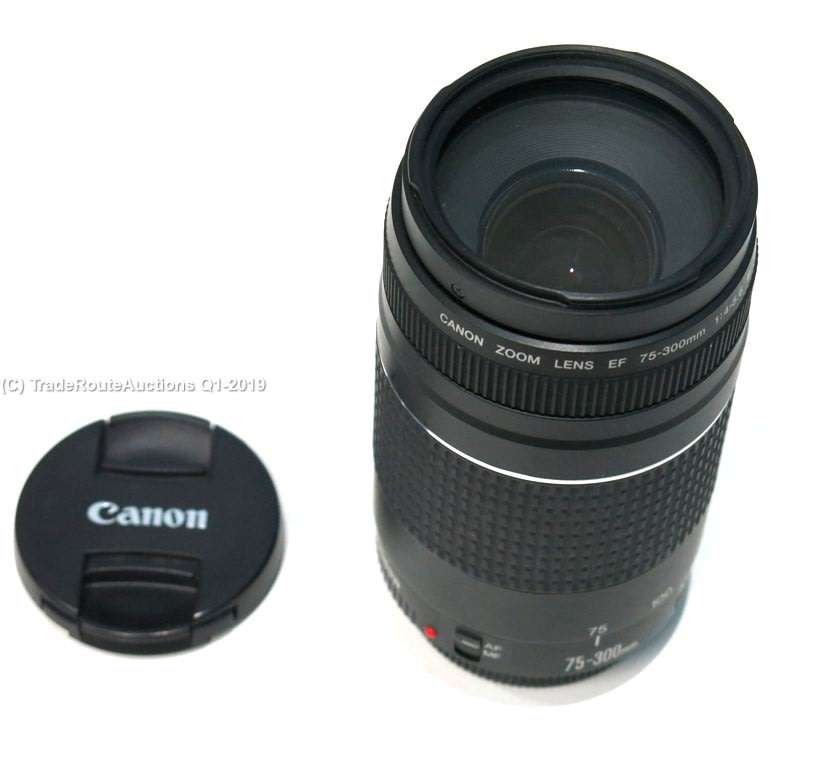 BOXED - CANON EF 75-300MM 4-5.6 MARK III TELEPHOTO ZOOM LENS for 600D, 650D, 700D, 750D 1200D 1300D