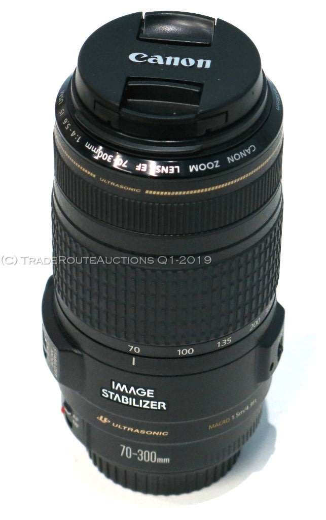 Canon EF 70-300mm ULTRASONIC IMAGE STABILIZER ZOOM LENS for Canon DSLR Cameras