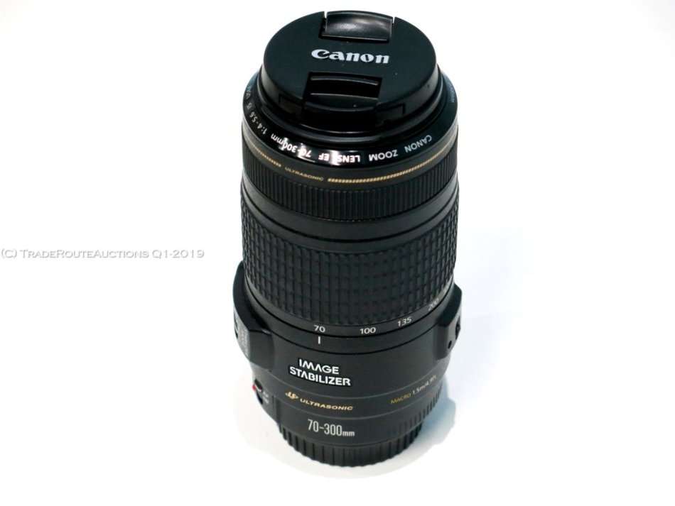 Canon EF 70-300mm ULTRASONIC IMAGE STABILIZER ZOOM LENS for Canon DSLR Cameras