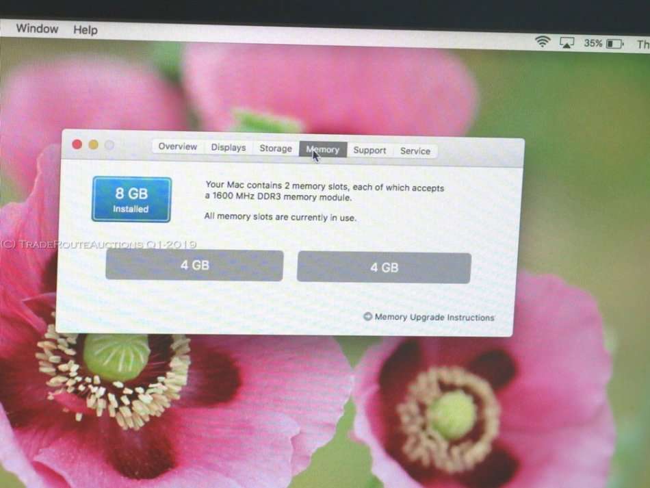 MacBook Pro 13.3-inch | Core i7 2.9GHz | 8GB DDR3 RAM | 750GB HDD - ORIGINAL APPLE