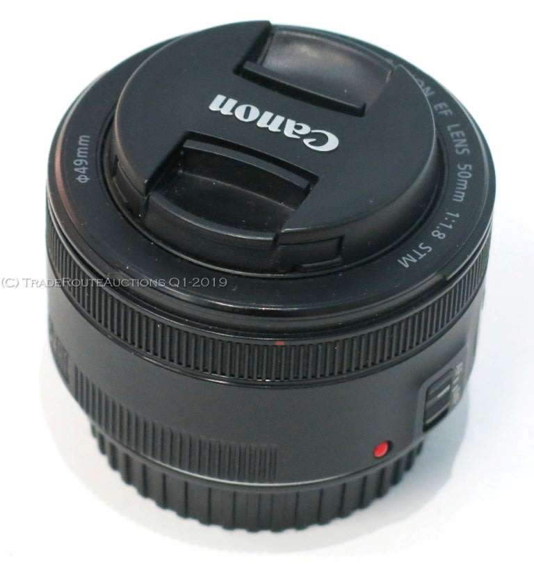 Canon EF 50mm f/1.8 STM Lens for Canon DSLR Cameras