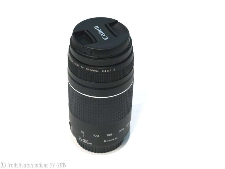 CANON EF 75-300MM 4-5.6 MARK III TELEPHOTO ZOOM LENS for 600D, 650D, 700D, 750D 1200D 1300D Etc