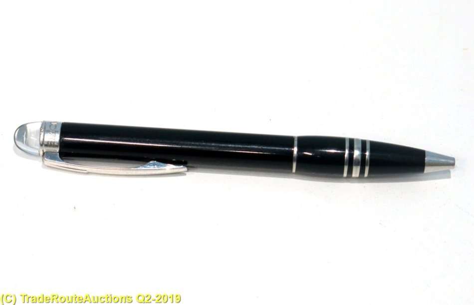 Boxed - Montblanc StarWalker Midnight Black Ballpoint Pen with papers