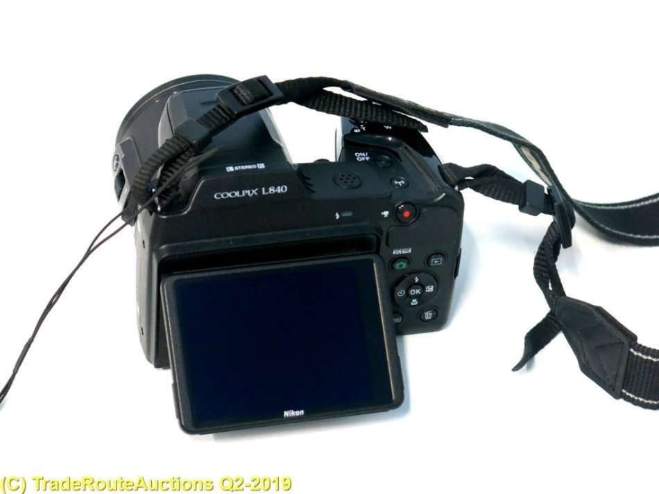 Nikon CoolPix L840 | 16 MP CMOS Digital Camera | 38x Zoom Lens Full HD | WiFi  | (Black)
