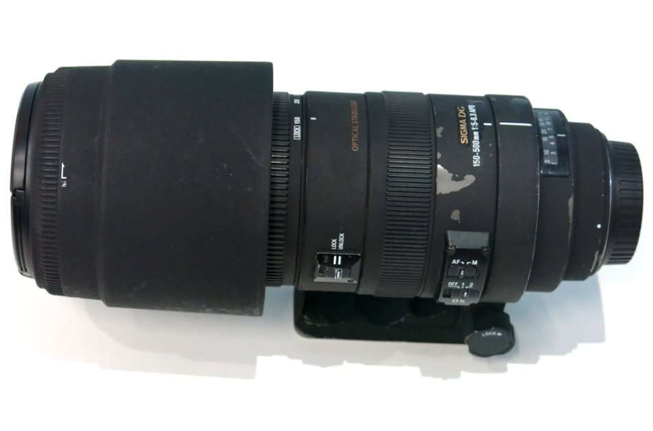 SIGMA 150-500mm F5-6.3 APO DG OS (OPTICAL STABILIZER) ZOOM Lens for CANON DSLR Cameras