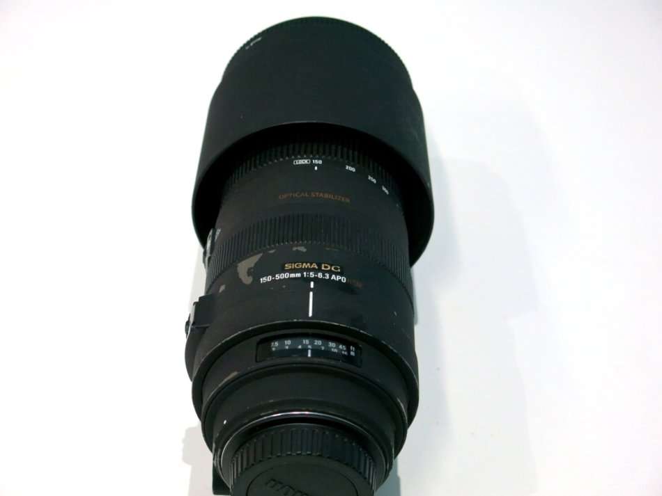 SIGMA 150-500mm F5-6.3 APO DG OS (OPTICAL STABILIZER) ZOOM Lens for CANON DSLR Cameras