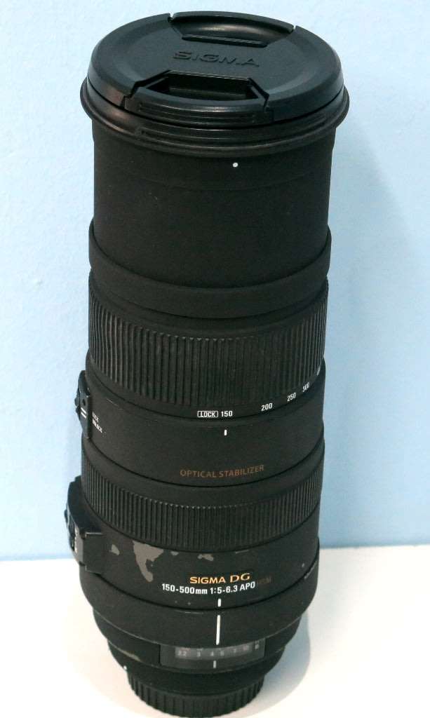 SIGMA 150-500mm F5-6.3 APO DG OS (OPTICAL STABILIZER) ZOOM Lens for CANON DSLR Cameras
