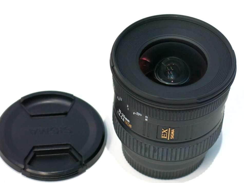 WIDE ANGLE LENS ** Sigma 10-20mm f/4-5.6 EX DC HSM Lens for Canon Digital SLR Cameras  ** BARGAINS