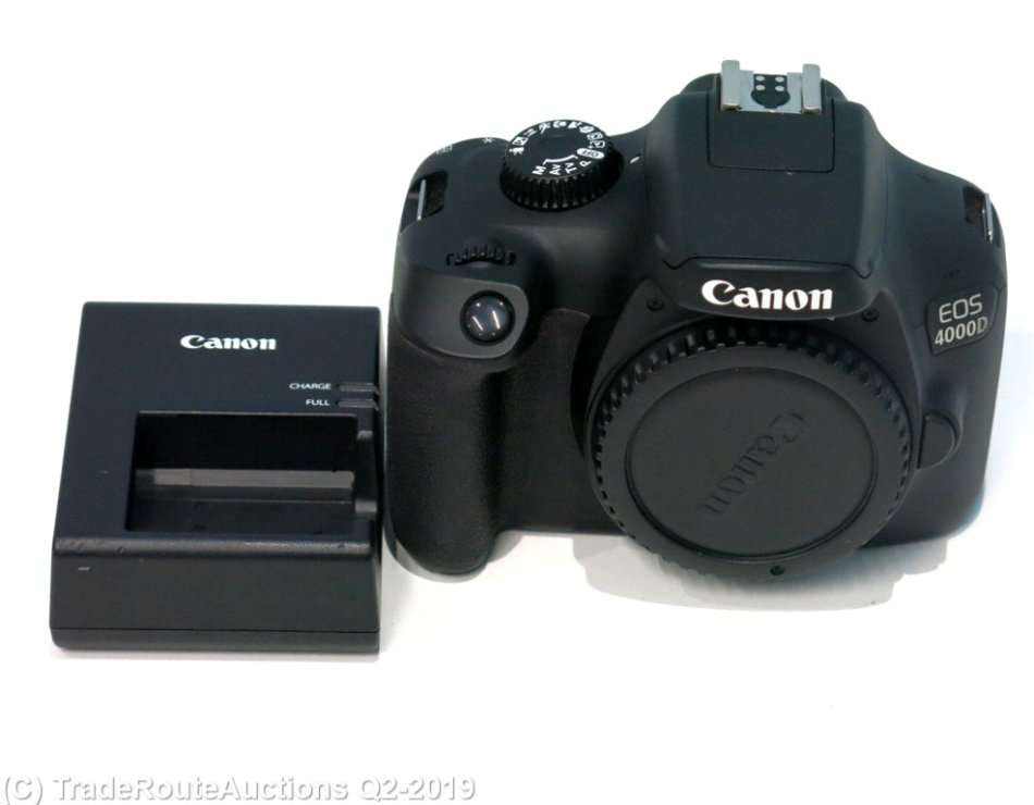 Canon 4000D DSLR Camera Body Only - 18.0 Megapixels