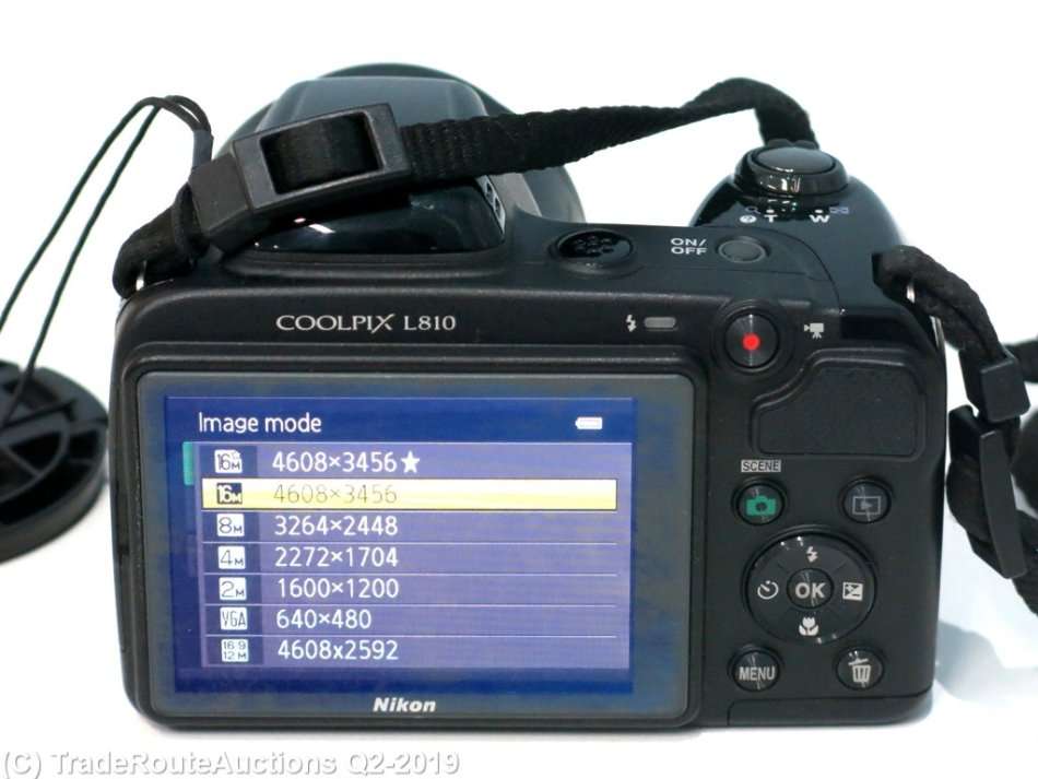 NIKON COOLPIX L810 16.1 Megapixels HDMI 26 X ZOOM Digital Camera