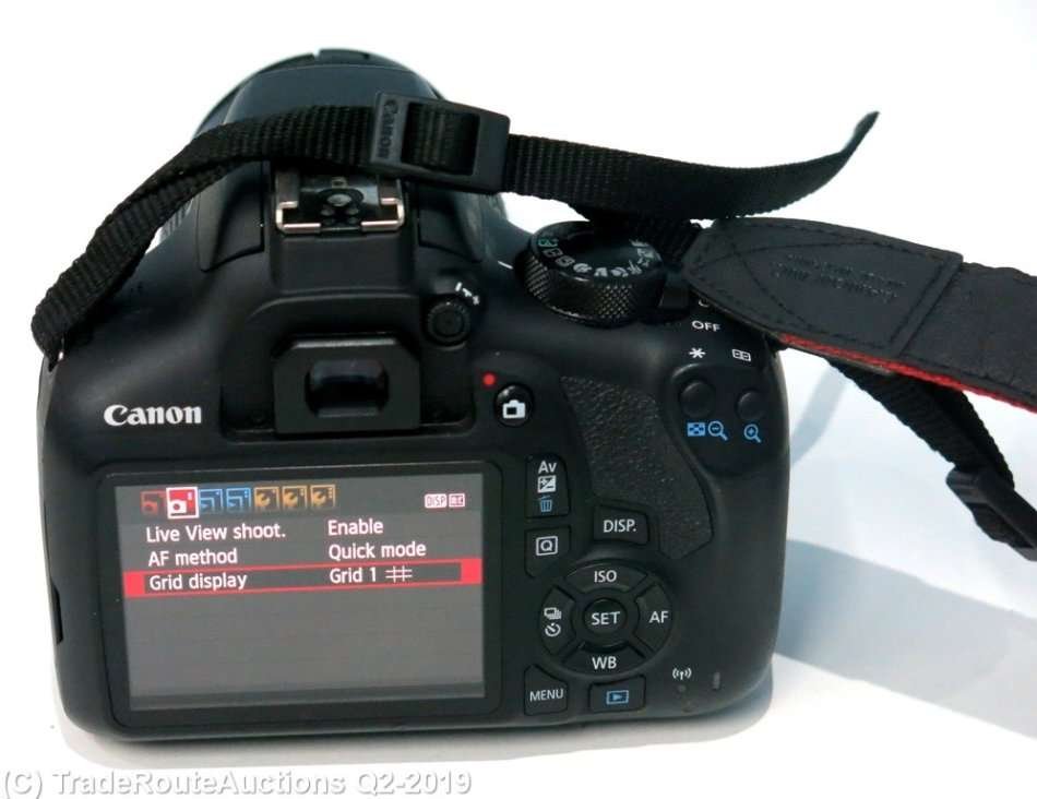 CANON 1300D DSLR CAMERA with Canon 18-55mm Mark III Lens Kit Built-in Wi-Fi with NFC