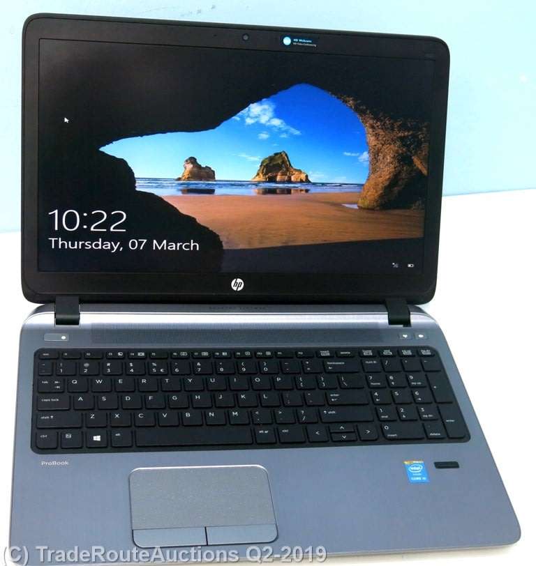 HP PROBOOK 450 G2 | CORE i5 5200U 5TH GEN 2.20GHZ | 4GB RAM | 500GB HDD | WIN 10 PRO | 15.6" LAPTOP