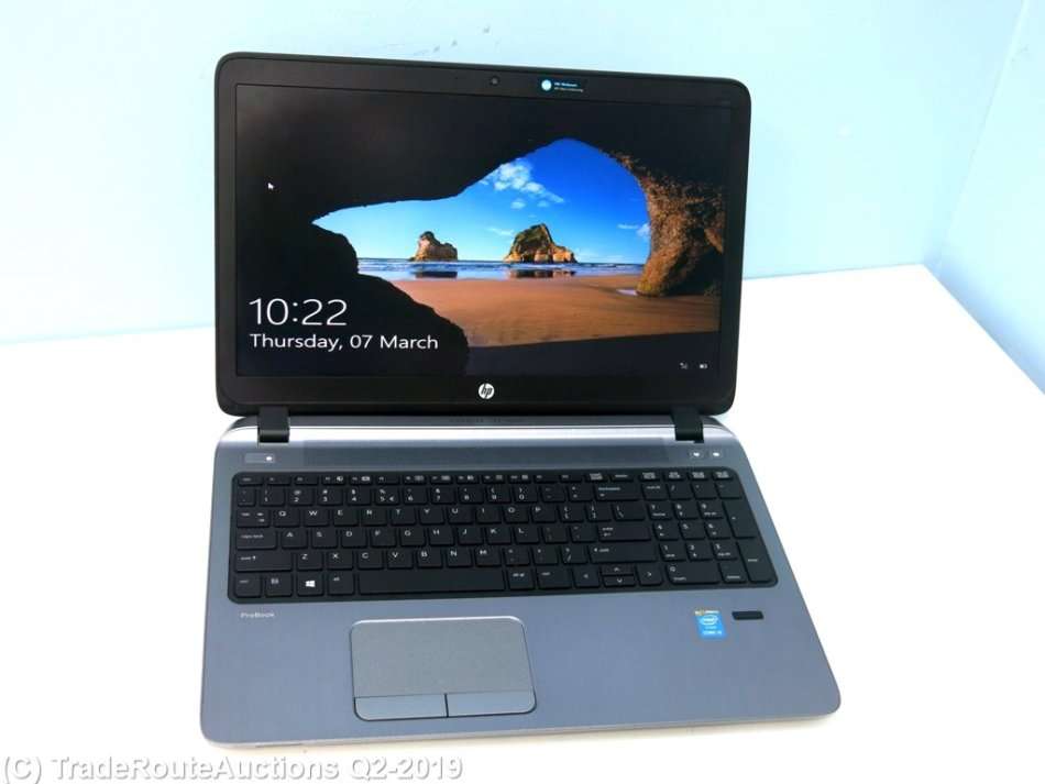 HP PROBOOK 450 G2 | CORE i5 5200U 5TH GEN 2.20GHZ | 4GB RAM | 500GB HDD | WIN 10 PRO | 15.6" LAPTOP