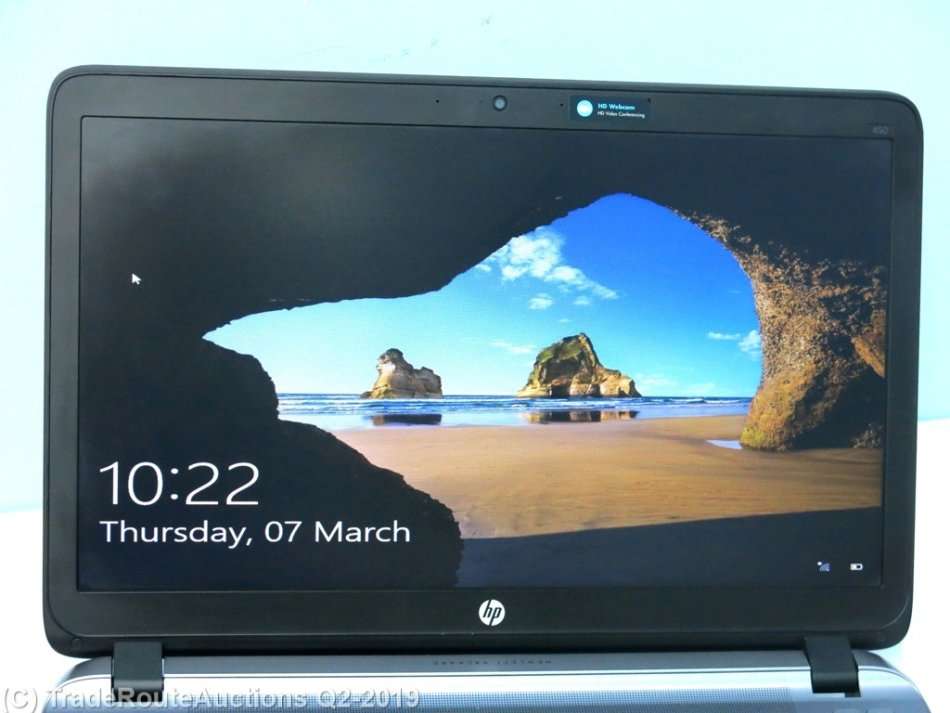 HP PROBOOK 450 G2 | CORE i5 5200U 5TH GEN 2.20GHZ | 4GB RAM | 500GB HDD | WIN 10 PRO | 15.6" LAPTOP