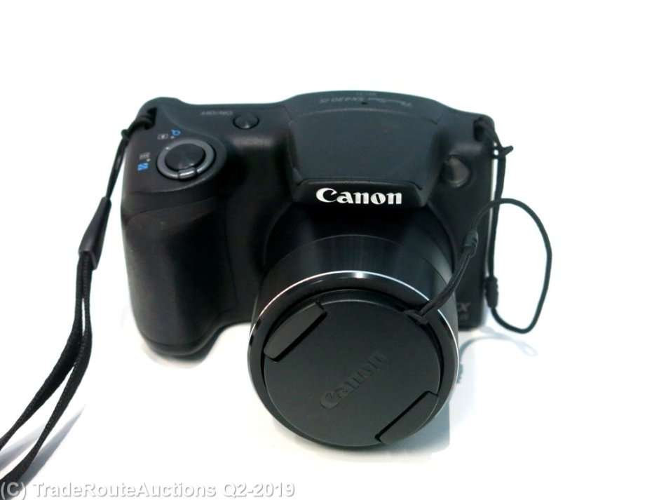 Canon PowerShot SX430 IS Built-in Wi-Fi / NFC Black Digital Camera 20.0MP 45X ZOOM