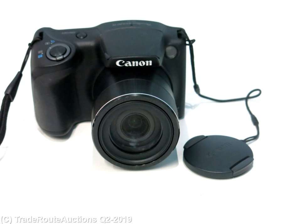 Canon PowerShot SX430 IS Built-in Wi-Fi / NFC Black Digital Camera 20.0MP 45X ZOOM