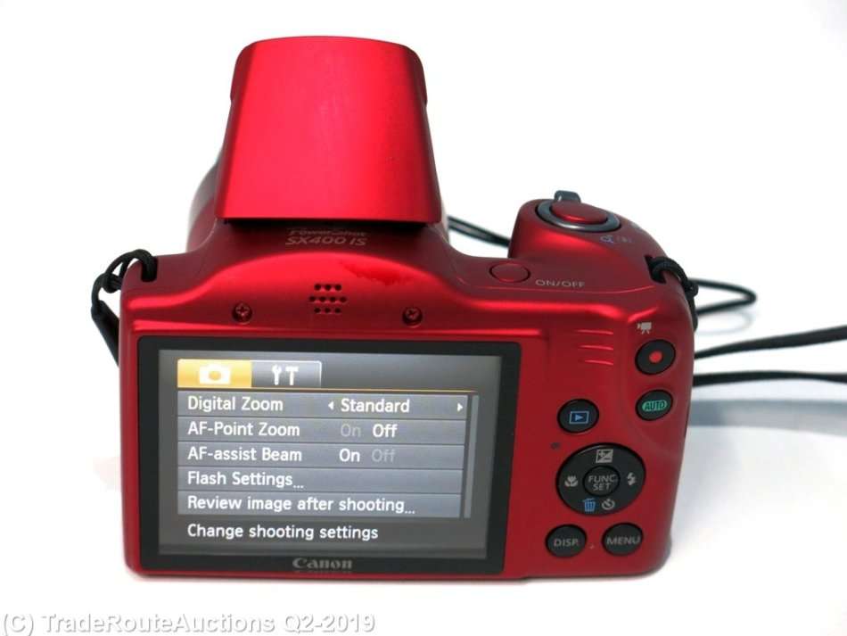 Canon Powershot SX400 IS 16MP Point and Shoot Camera (Black) with 30x Optical Zoom