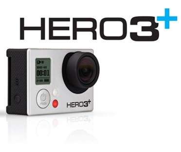GOPRO HERO 3+ HD VIDEOS with Built-in WiFi plus LCD attachment