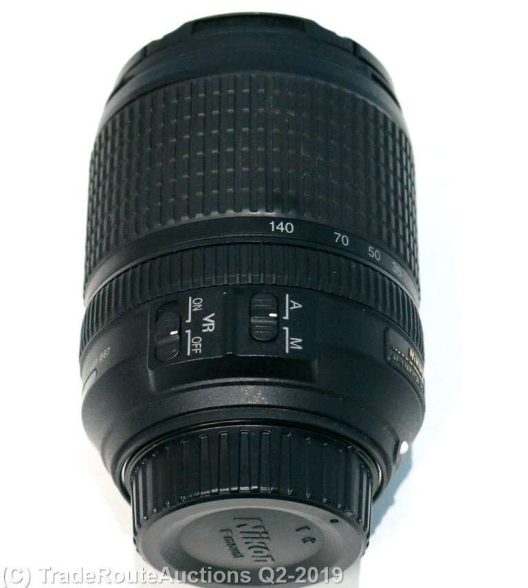 Nikon 18-140mm f/3.5-5.6G ED VR AF-S DX NIKKOR Telephoto & Wide Angle Zoom Lens for Nikon DSLRs