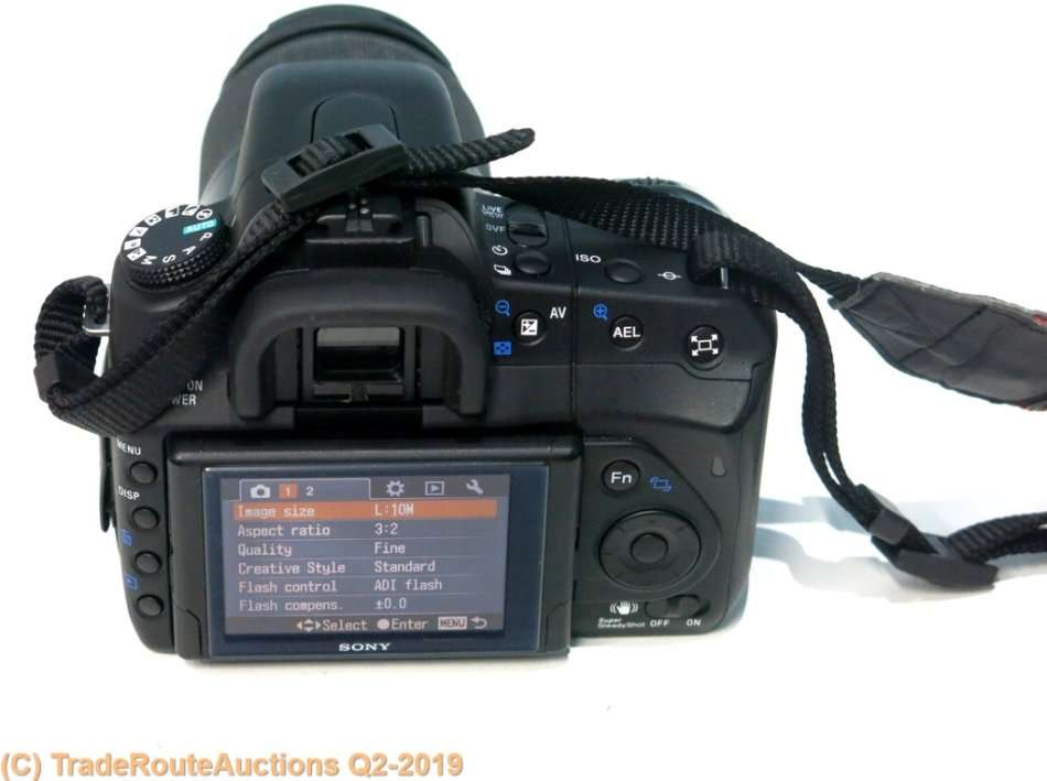 SONY ALPHA A300 DIGITAL CAMERA + 18-70 SONY LENS PROFESSIONAL CAMERA KIT