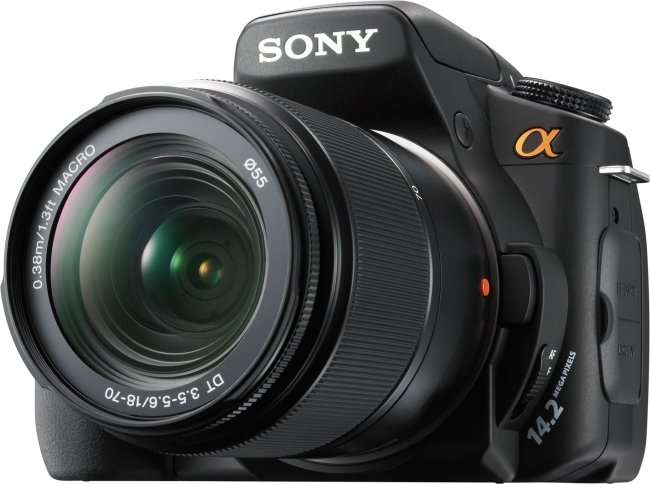 SONY ALPHA A300 DIGITAL CAMERA + 18-70 SONY LENS PROFESSIONAL CAMERA KIT
