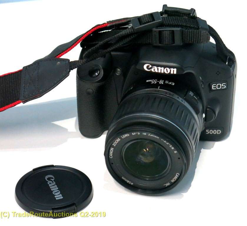 Canon EOS 500D Digital SLR camera 15.1 Megapixels FULL HD + Canon 18-55mm Lens KIT