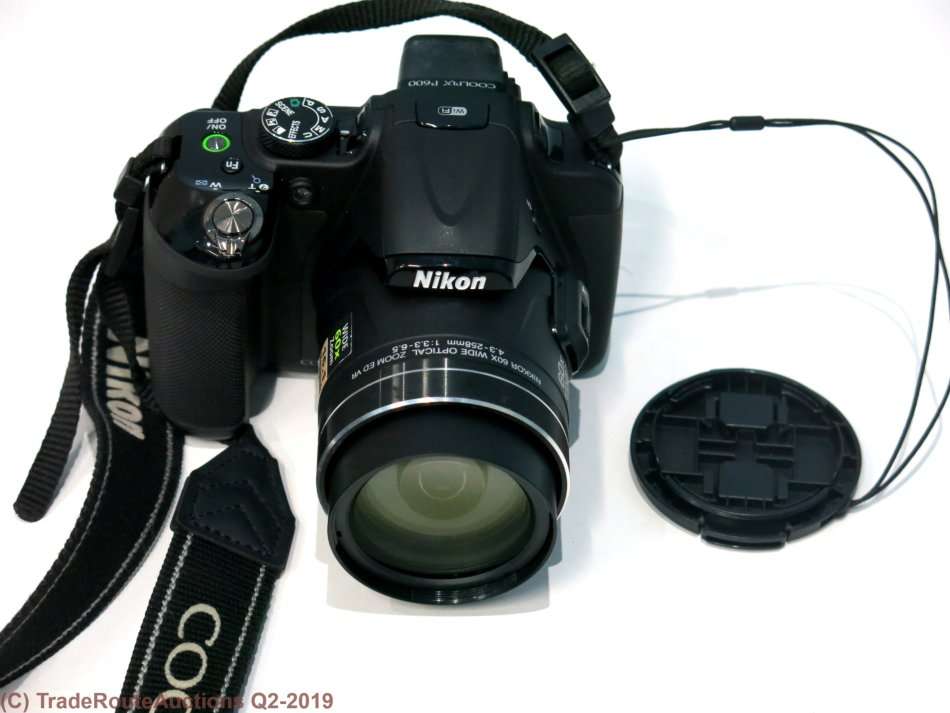 Nikon COOLPIX P600 16.1 MP Wi-Fi CMOS Digital Camera with 60x Zoom NIKKOR Lens