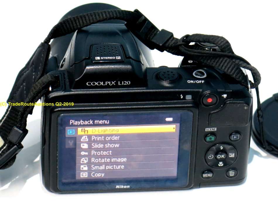 Nikon COOLPIX L120 14.1 MP Digital Camera with 21x NIKKOR Wide-Angle Optical Zoom Lens